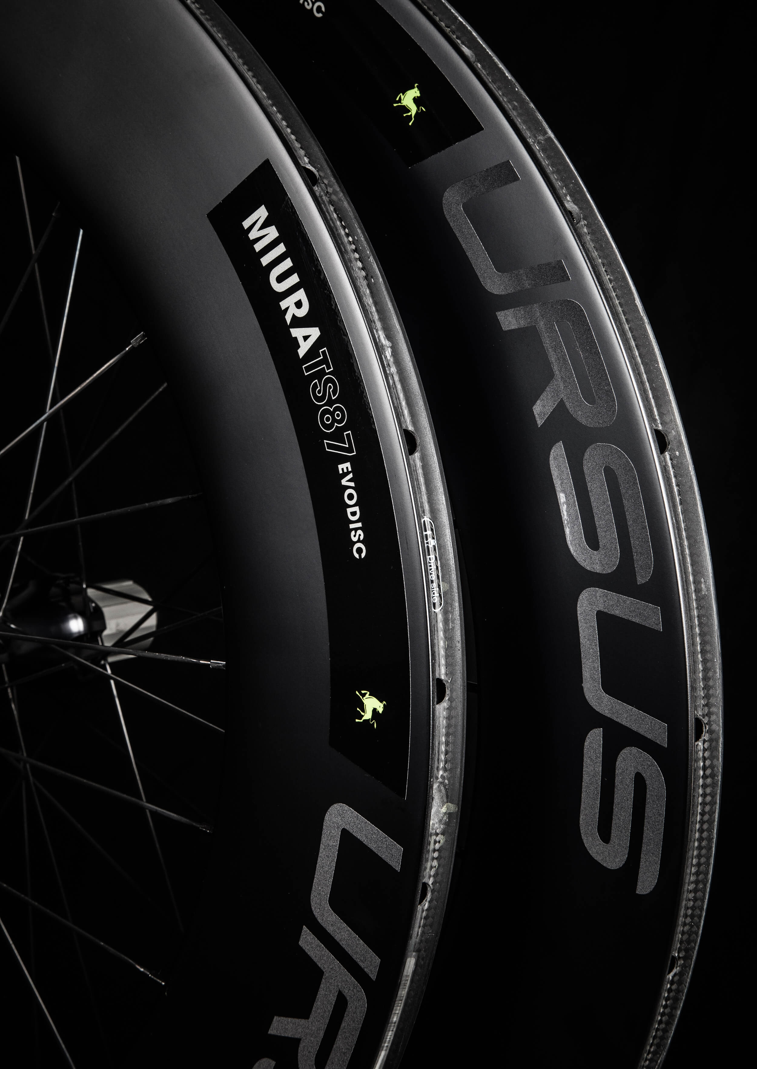 Miura TS87 DISC - Wheels - carbon - disc brakes - racing - timetrial -  triathlon - MIURA | Ursus